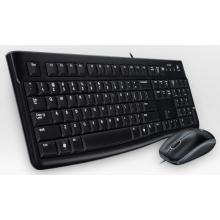 Teclado y ratón con cable Logitech MK120 -francés-