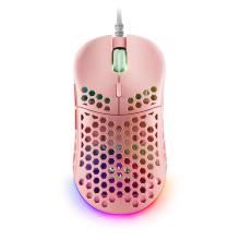 Ratón Mars Gaming MM55P Hive 12800 DPI rosa