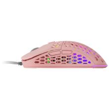 Ratón Mars Gaming MM55P Hive 12800 DPI rosa