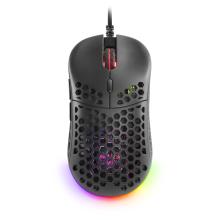 Ratón Mars Gaming MM55 Hive 12800 DPI negro