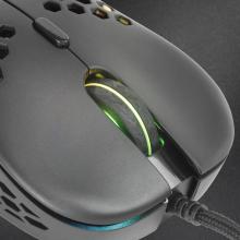Ratón Mars Gaming MM55 Hive 12800 DPI negro