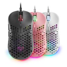 Ratón Mars Gaming MM55 Hive 12800 DPI negro