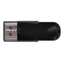 MEMORIA USB 2.0 PNY ATTACHE 4 64GB NEGRO