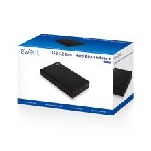 Caja externa Ewent EW7056 3.5" USB 3.0 negra