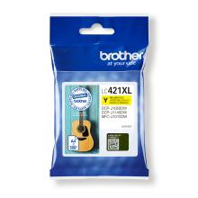 Cartucho original Brother LC-421XL amarillo