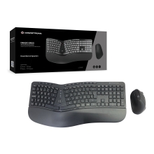 Teclado y ratón inalámbrico Conceptronic ergonómico