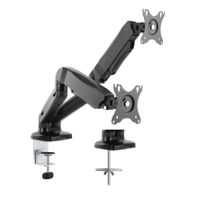 Soporte de mesa Ewent EW116 para 13" a 27" 2 pantallas brazos de gas