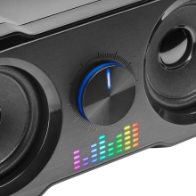 Altavoces 2.2 Mars Gaming MS22 35W negro