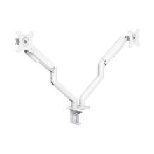 SOPORTE DE MESA TOOQ DB4132TNR-W 2 MONIT. BLANCO