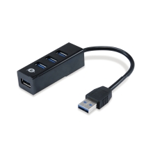 Hub Conceptronic Hubbies04b 4 USB 3.0 + adaptador tipo C