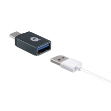 Hub Conceptronic Hubbies04b 4 USB 3.0 + adaptador tipo C