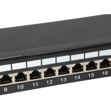 Patch panel Equip 24 puertos Cat6 apantallado