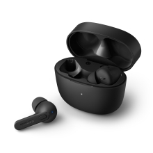 Auriculares Bluetooth Philips estuche de carga negro