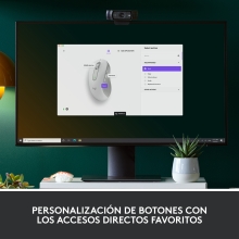 Ratón inalámbrico Logitech M650 4000 DPI blanco