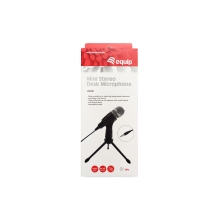 Micrófono de sobremesa Equip Life con conector jack de 3.5mm