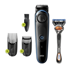 BARBERO CORTAPELOS BRAUN BT3240 + GILLETE FUSION