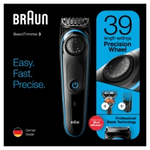 BARBERO CORTAPELOS BRAUN BT3240 + GILLETE FUSION