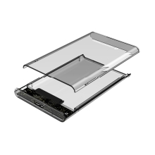 Caja externa Conceptronic 2.5" USB 3.0 transparente