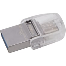 Memoria USB 3.2 Kingston DTduo tipo C 128GB