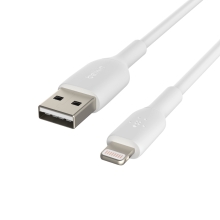 Cable Belkin Lightning macho a USB-A macho Charge MFI 2m blanco