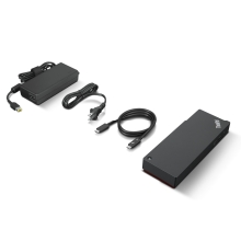 Adaptador USB tipo C Lenovo Thinkpad 2xthunderbolt 4 1xUSB-C 2xHDMI 2xDP 1xJack 3.5 1xGB Rj45 4xUSB-A 3.1