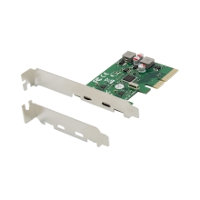 Controladora Conceptronic PCI-E 2 puertos USB tipo C alimentada