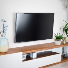 Soporte de pared TooQ LP1071T-B 32" a 70" inclinable negro