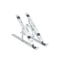 Soporte elevador portátil TooQ TQLRS0033-AL 15.6" aluminio plata