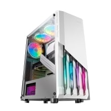Caja ATX semitorre Mars Gaming MC-X2 blanco