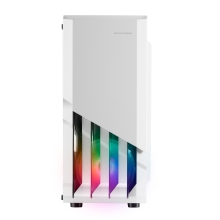 Caja ATX semitorre Mars Gaming MC-X2 blanco