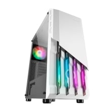 Caja ATX semitorre Mars Gaming MC-X2 blanco