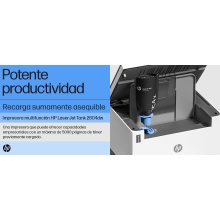 Multifunción HP LaserJet Tank monocromo 2604DW A4