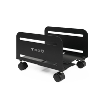 SOPORTE METALICO CPU SUELO TOOQ UMCS0004-B NEGRO
