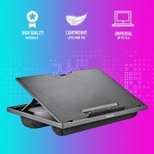 Base refrigeradora NGS LapNest 15.6" con base acolchada