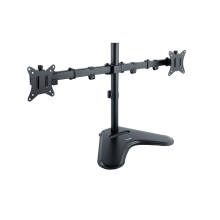 Soporte Sobremesa Tooq 2 Pantallas 17" a 32" Negro