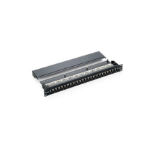 Patch panel 24 puertos Cat5e apantallado (RAL7035)