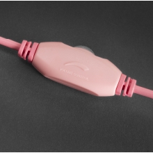 Auriculares Mars Gaming MH122 3.5mm RGB rosa