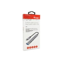 Hub USB tipo C Equip Life USB 2.0 / 3.0 y tipo C