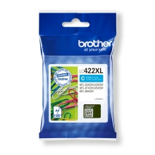 Cartucho original Brother LC-422XL cian