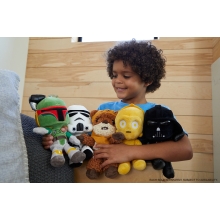 Surtido peluches mattel star wars 20 cm 6 unidades