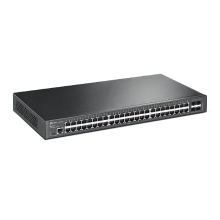 Switch Gestionable L2 Tp-link TL-SG3452X 48p Giga L2+ 4 Ranuras 10g Sfp+ Puerto De Consola Rj45/micro-usb Rack 1u 19"