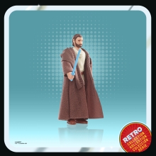 Figura hasbro obi wan kenobi wandering jedi star wars retro collection