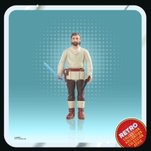 Figura hasbro obi wan kenobi wandering jedi star wars retro collection