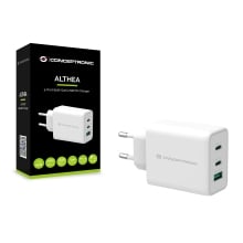 Cargador Conceptronic 65W 2xUSB tipo C + 1xUSB-A