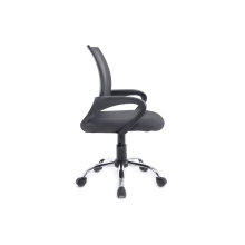 SILLA DE OFICINA EQUIP DE MALLA COLOR GRIS OSCURO