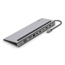 Adaptador USB tipo C Docking Belkin 1xHDMI 1xDP 1xVGA 2xUSB-A 3,0 1x USB-A 2.0 1xUSB-C Pd 100w