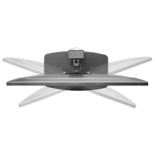 Soporte de mesa Equip 650126 17" a 32" regulable con peana