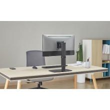 Soporte de mesa Equip 650126 17" a 32" regulable con peana
