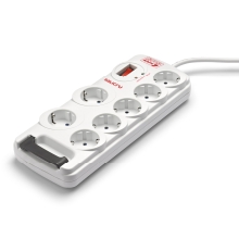 Regleta Salicru con interruptor Safe 7 tomas
