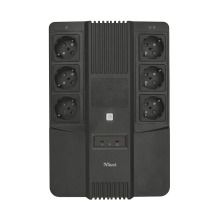 SAI Trust Maxxon 800VA offline 6 tomas Schuko